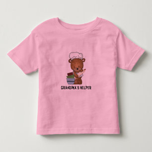 Bebé Camiseta del ayudante de la abuela