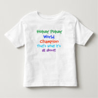 Camiseta del campeón del mundo del Pokey de Hokey