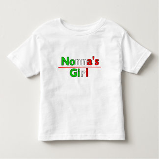 Bebé Camiseta del Chica de Nonna para hacer juego con N