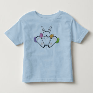 Bebé Camiseta del conejito de pascua para los niños,