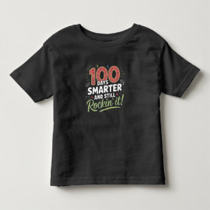 Bebé camiseta del día 100 de la escuela