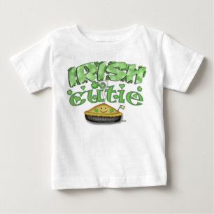 Bebé Camiseta del día de Cutie St Patrick del irlandé