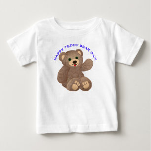 Bebé Camiseta del Día del Oso de Teddy