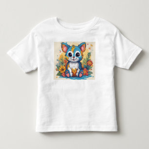 Bebé Camiseta del diseñador gráfico de dibujos animados