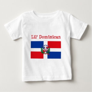 Bebé Camiseta del Dominican de Lil