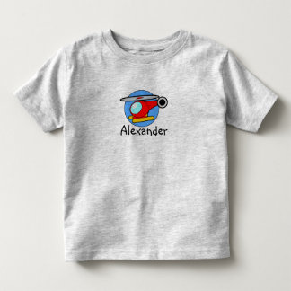Bebé Camiseta del helicóptero de los niños de los niños