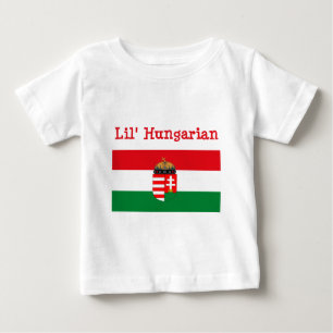 Bebé Camiseta del húngaro de Lil