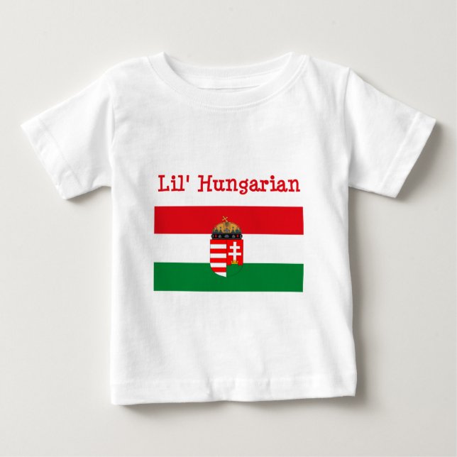 Bebé Camiseta del húngaro de Lil (Anverso)