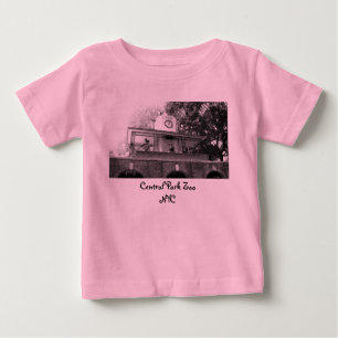 Bebé Camiseta del infante de zoológico de Central Park