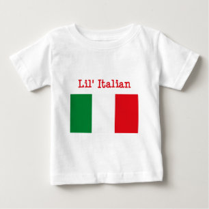Bebé Camiseta del italiano de Lil