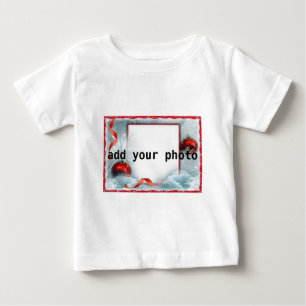 Bebé camiseta del muñeco de nieve manga larga