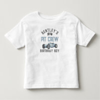 Camiseta del Niño Cumpleaños Rápido del Auto de Ca