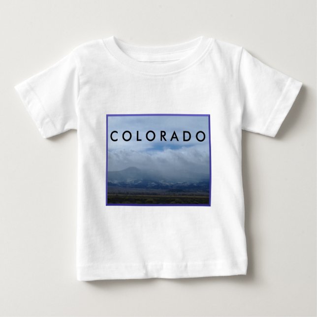Bebé Camiseta del niño de Colorado (Anverso)