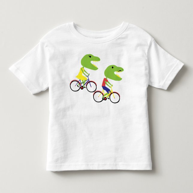 Bebé camiseta del niño de Dino del inconformista (Anverso)