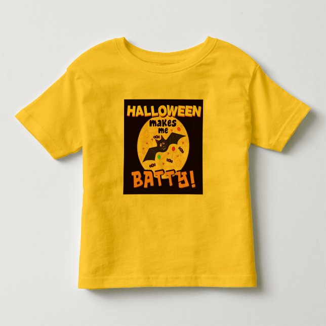 Bebé Camiseta del niño de Halloween (Anverso)