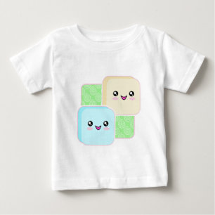 Bebé Camiseta del niño de Kawaii Mochi