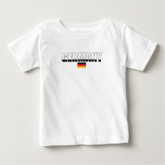 Bebé Camiseta del niño de la bandera de Alemania