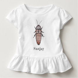 Bebé Camiseta del niño de la cucaracha que silba