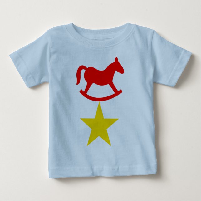 Bebé Camiseta del niño de la estrella de Little Rock (Anverso)