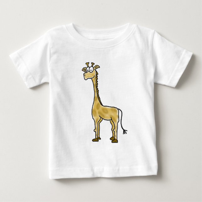 Bebé Camiseta del niño de la jirafa (Anverso)
