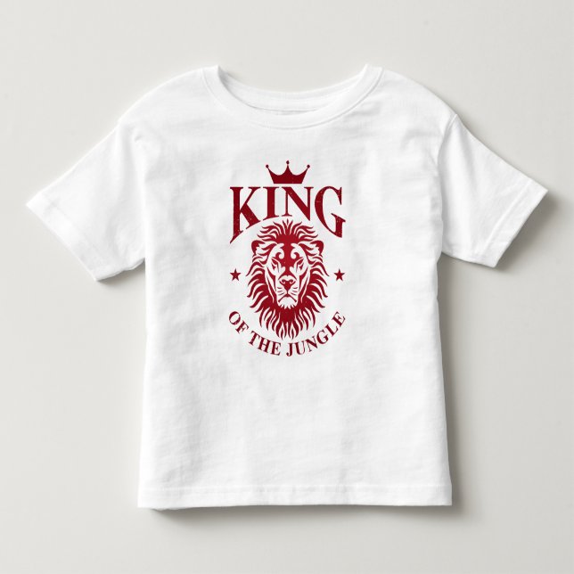 Bebé Camiseta del niño de la jungla (Anverso)