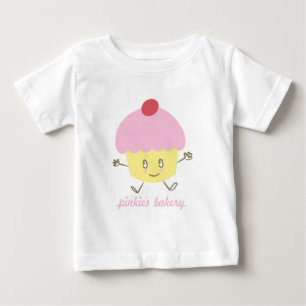 Bebé Camiseta del niño de la magdalena de la panaderí