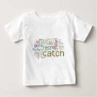 Camiseta del niño de la nube de la palabra de Tom
