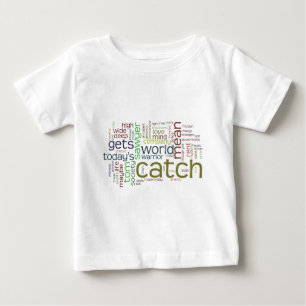 Bebé Camiseta del niño de la nube de la palabra de Tom