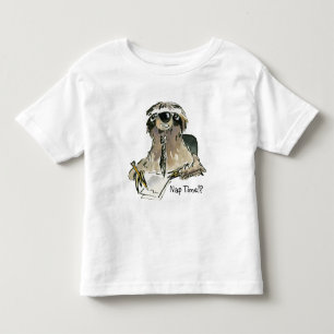 Bebé Camiseta del niño de la pereza del tiempo de la