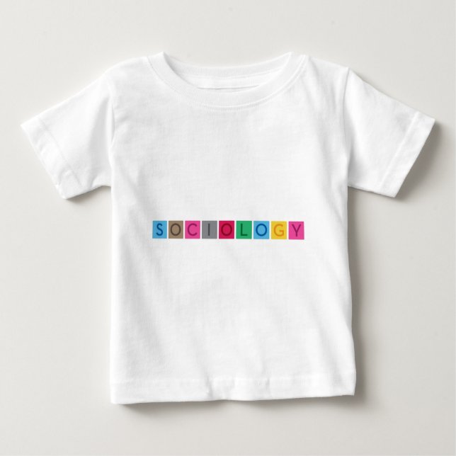 Bebé Camiseta del niño de la sociología (Anverso)
