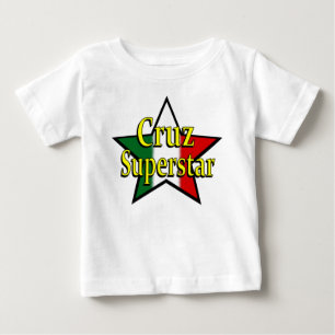 Bebé Camiseta del niño de la superestrella de Cruz