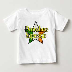 Bebé Camiseta del niño de la superestrella de Donohue