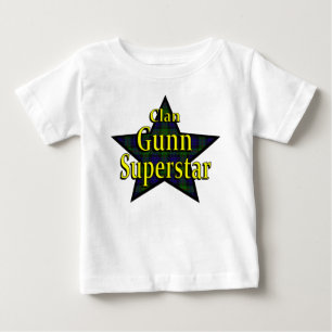 Bebé Camiseta del niño de la superestrella de Gunn del