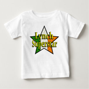 Bebé Camiseta del niño de la superestrella de Lynch