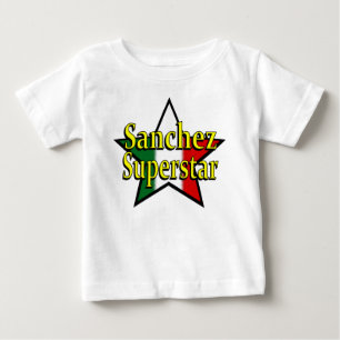 Bebé Camiseta del niño de la superestrella de Sánchez