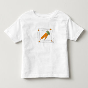 Bebé Camiseta del niño de las zanahorias