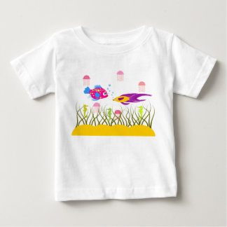 Bebé Camiseta del niño de los amigos del océano