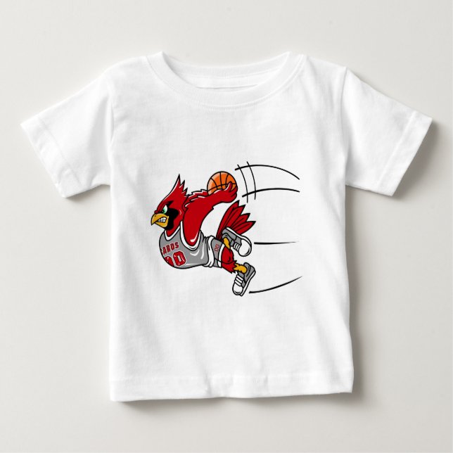 Bebé Camiseta del niño de los cardenales (Anverso)