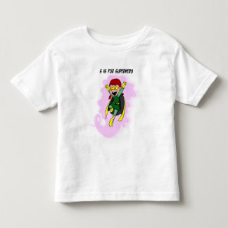 Bebé Camiseta del niño de Lucy del super héroe