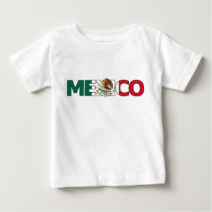 Bebé Camiseta del niño de México