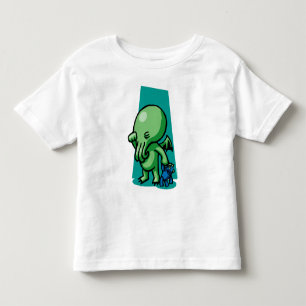 Bebé Camiseta del niño de Sleepytime Cthulhu