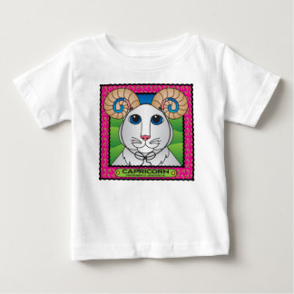 Bebé Camiseta del niño de Zodicat del Capricornio