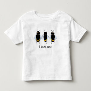 Bebé Camiseta del niño del algodón de BuzzAboutBees d