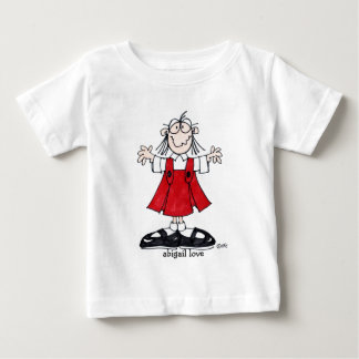Bebé Camiseta del niño del amor de Abigail