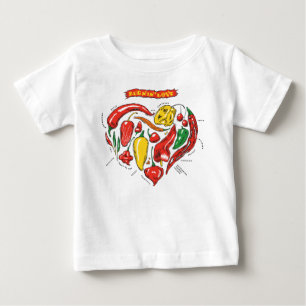 Bebé Camiseta del niño del amor de Burnin