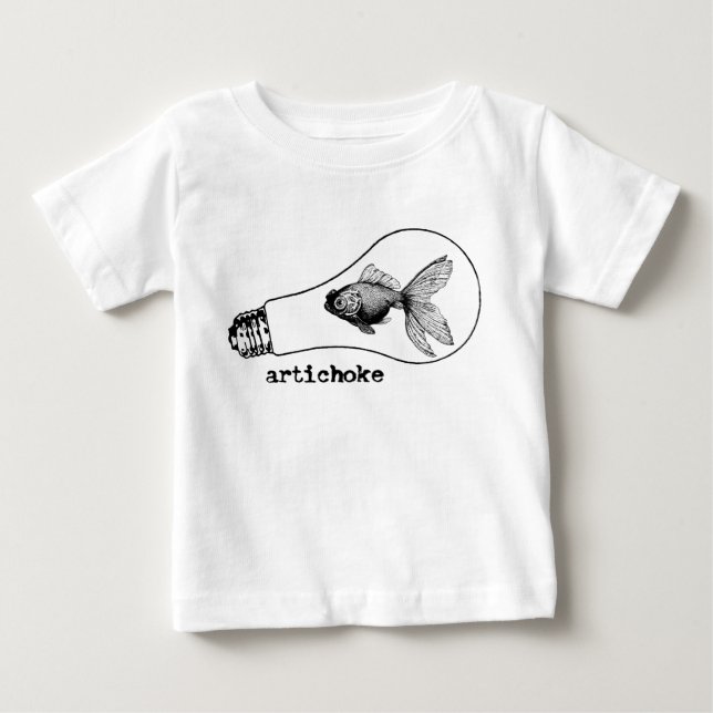 Bebé Camiseta del niño del bulbo de los pescados (Anverso)