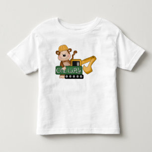 Bebé Camiseta del niño del dibujo animado del mono de
