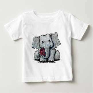 Bebé Camiseta del niño del elefante de KiniArt