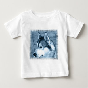 Bebé Camiseta del niño del Malamute de Alaska