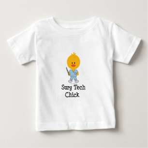 Bebé Camiseta del niño del polluelo de la tecnología
